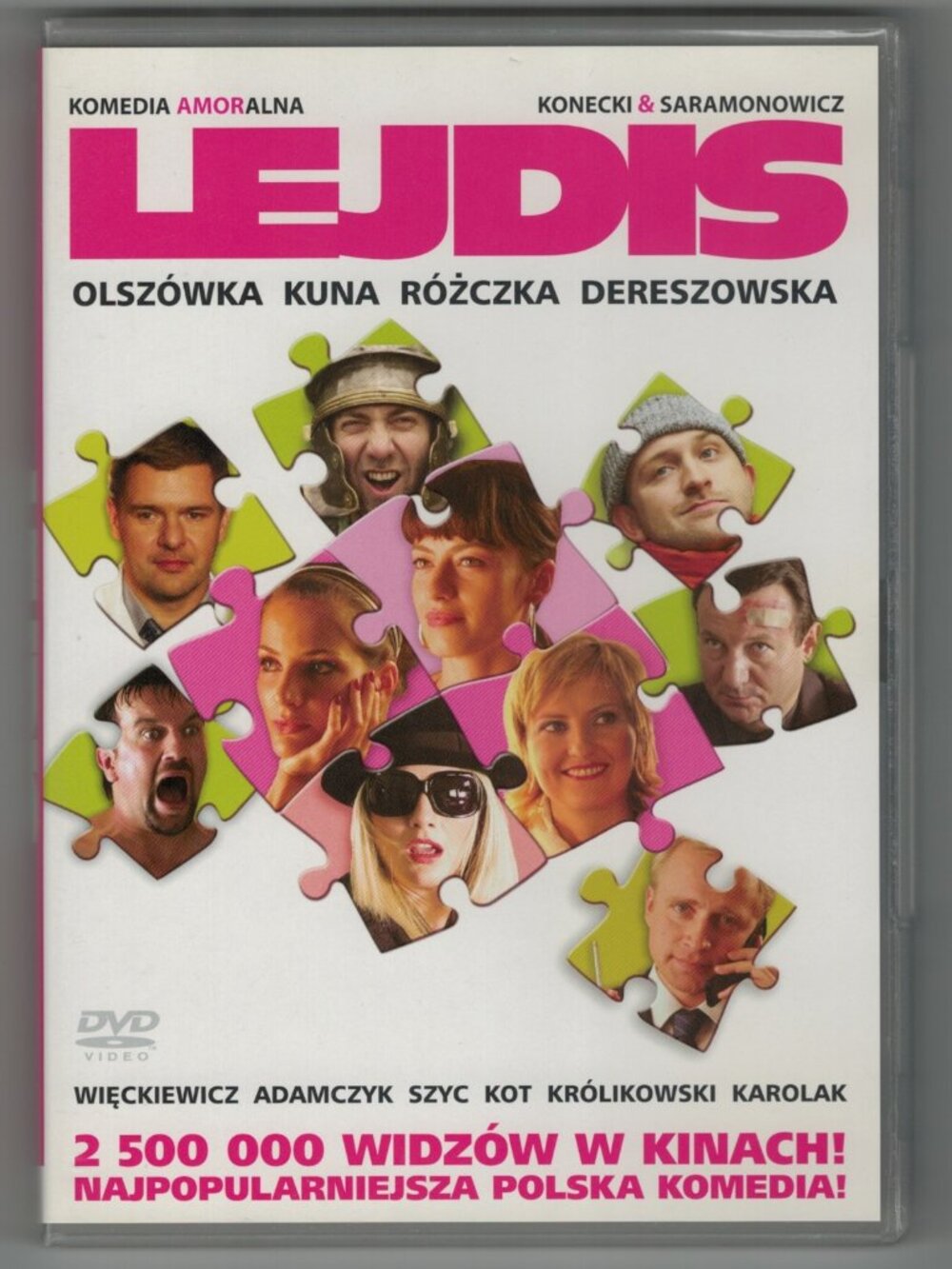 Lejdis (DVD) Olszowka, Kuna, Rozczka, Dereszowska POLSKI POLISH